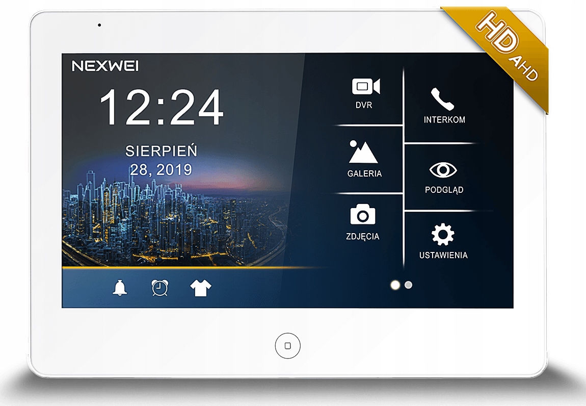 NEXWEI Wideomonitor NW-VI10S-W – Nowoczesne rozwiązanie dla Twojego domu