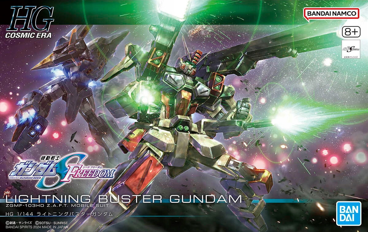 HGCE 1/144 LIGHTNING BUSTER GUNDAM – Model do sklejania dla fanów Gundam