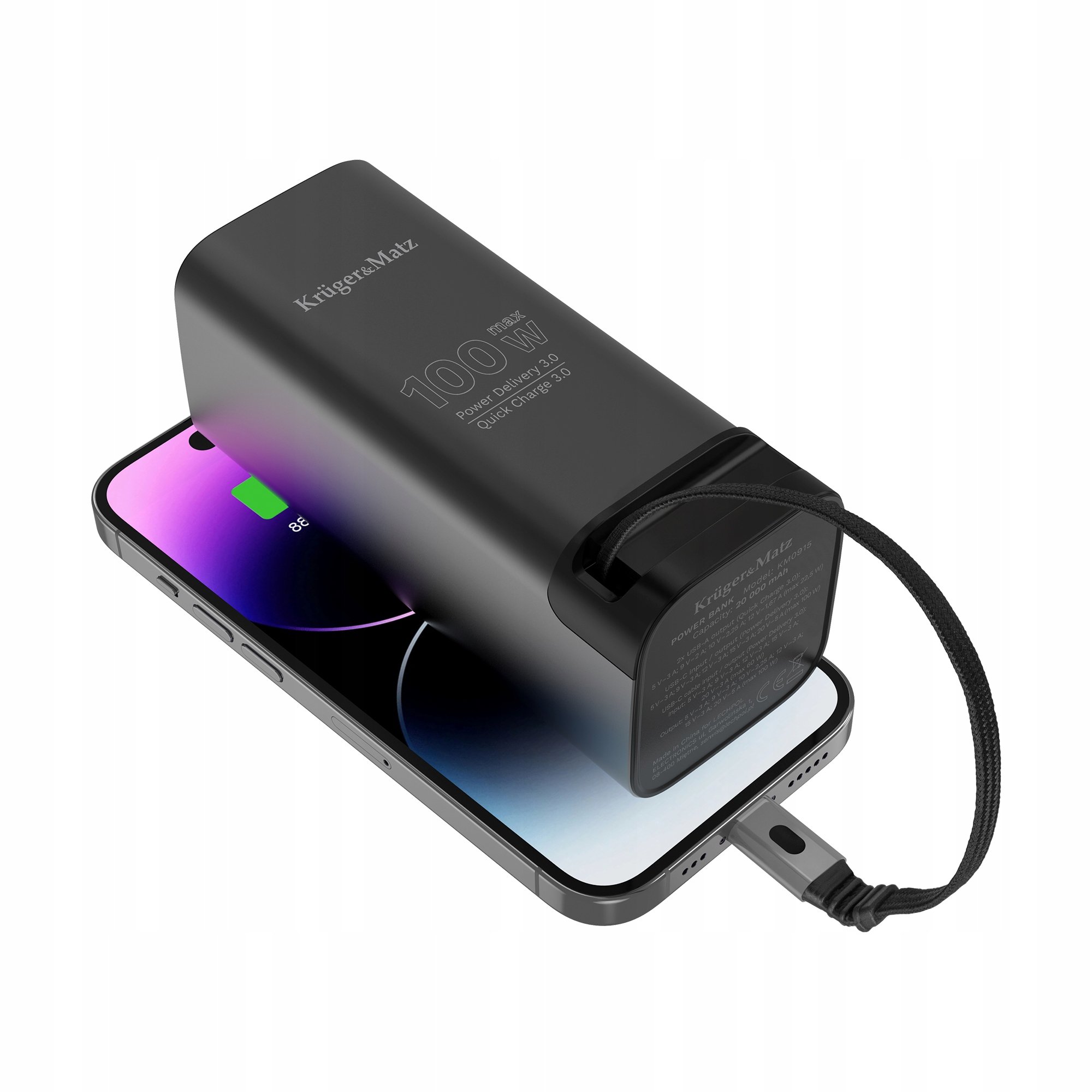 Różnorodność złączy – USB Type C i USB Type A dla większej wygody
