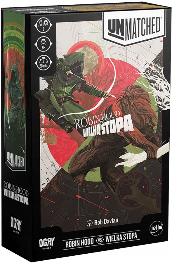 Unmatched: Robin Hood vs Wielka Stopa – Gra figurkowa pełna emocji
