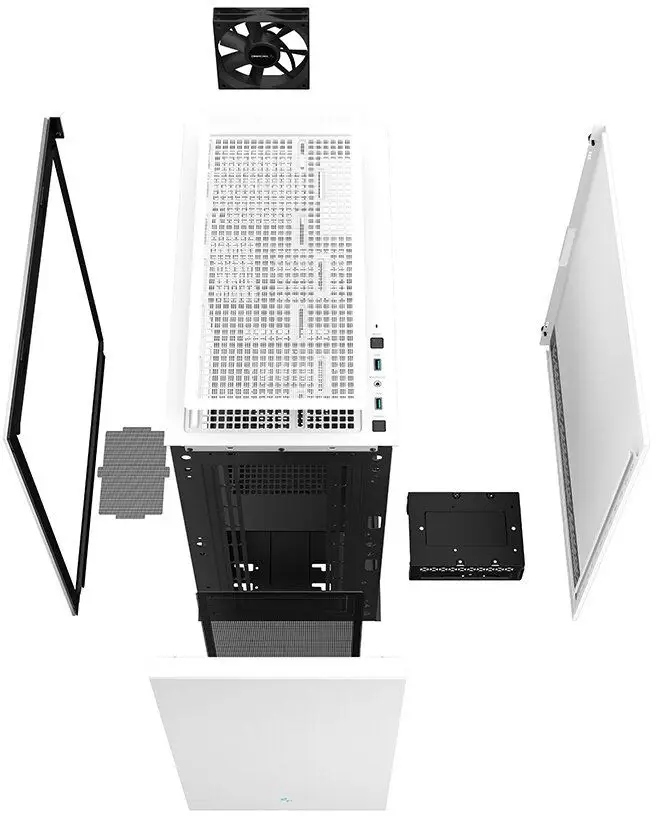 Obudowa do komputera DeepCool CH510 Midi Tower ATX – Elegancja i funkcjonalność w jednym