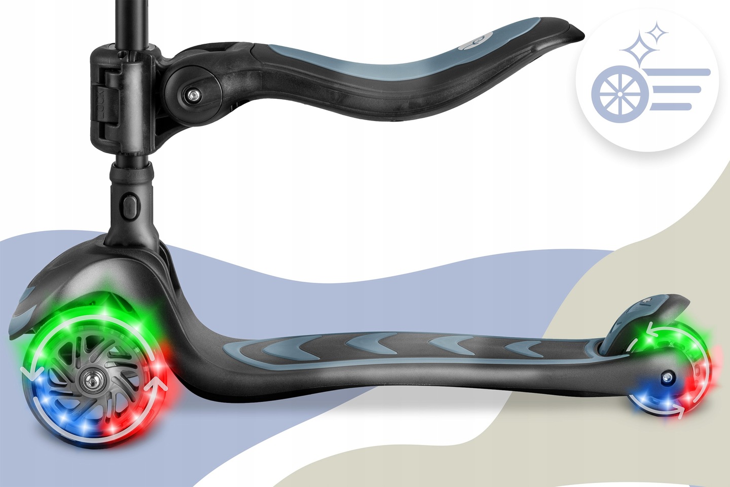 Regulowane siedzisko i kierownica - rośnie razem z dzieckiem