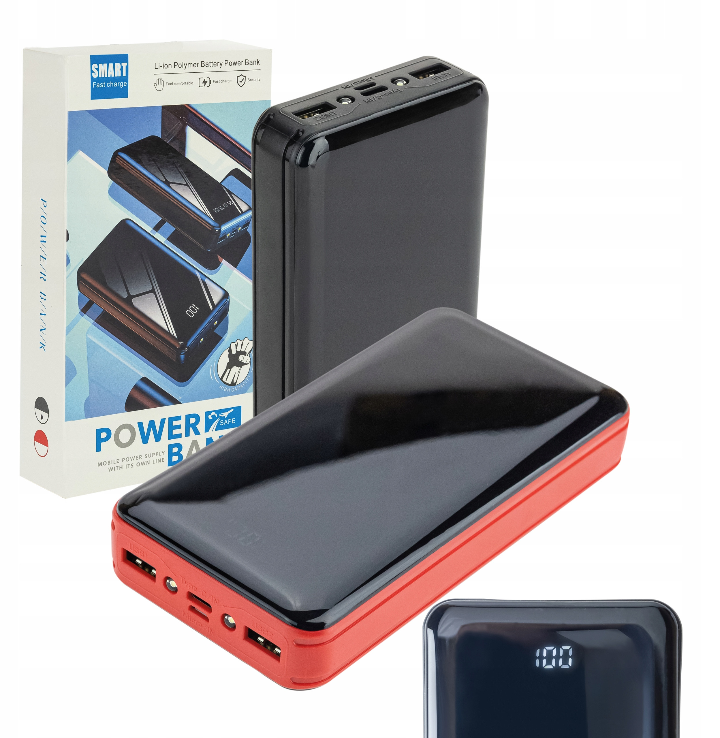 Powerbank VERGIONIC 20000 mAh – Niezawodne źródło energii