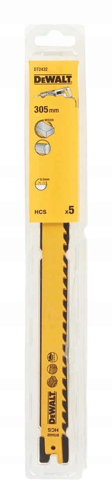 Zastosowanie brzeszczotów HCS do pilarek szablastych