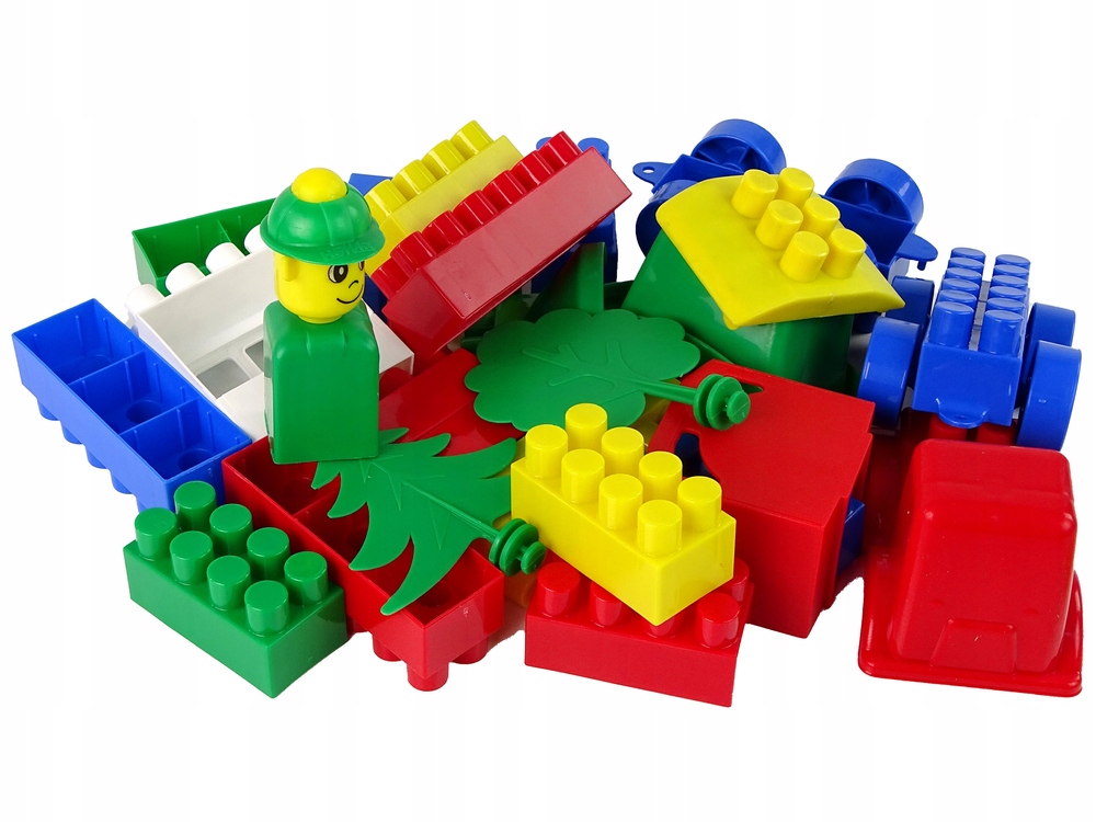 Różnorodność elementów do budowy – Twórz własne miasteczka