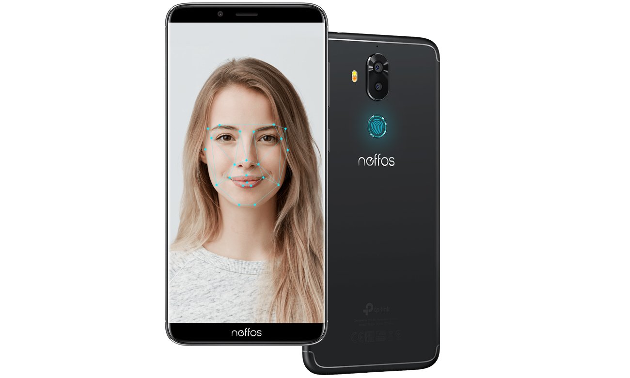 TP-Link Neffos X9 czytnik linii papilarnych face unlock