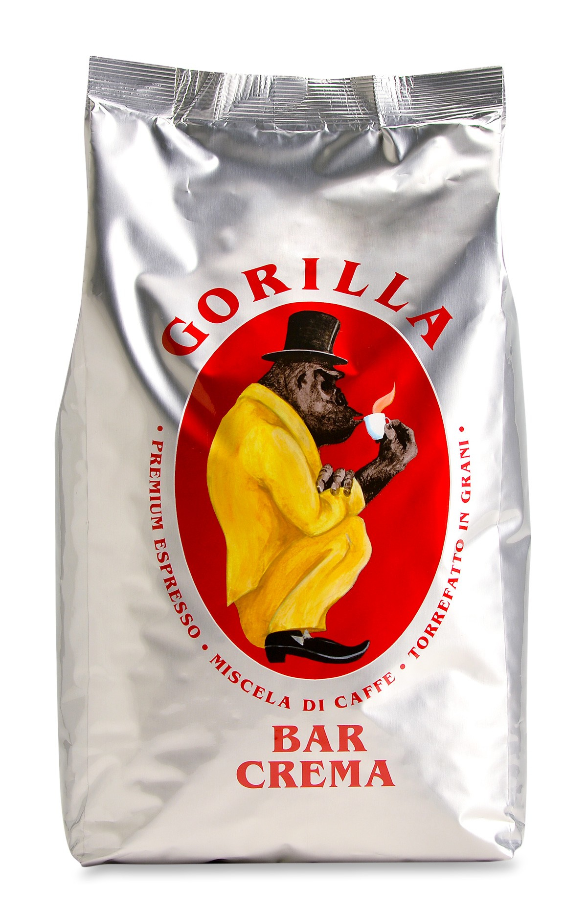 Joerges Espresso Gorilla Bar Crema 1 kg – Wyjątkowa kawa ziarnista premium