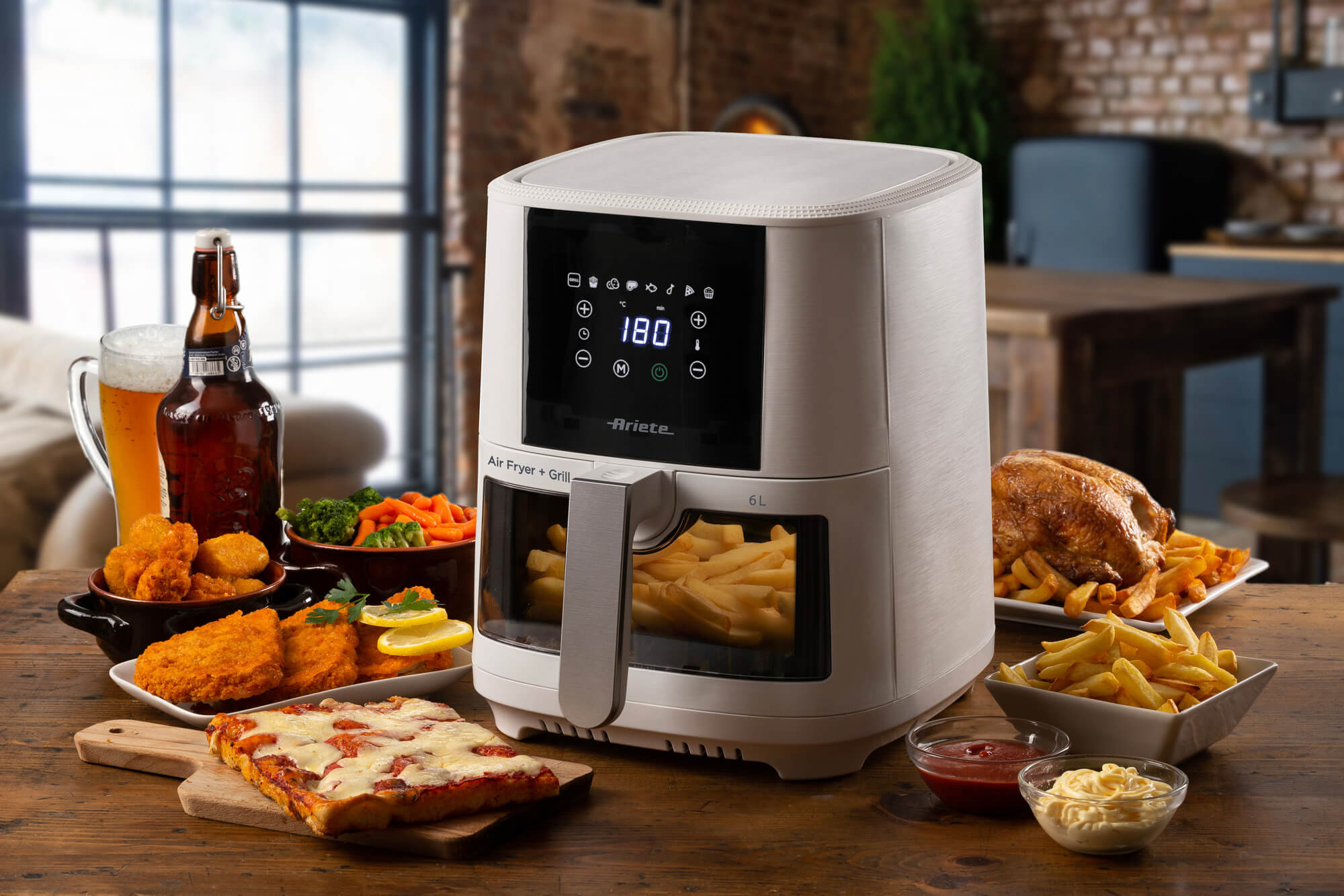 Wydajność smażenia 2,5 kg – Szybkie i efektywne gotowanie