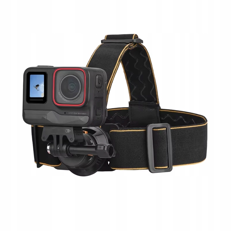 Szelki Opaska na Głowę do GoPro Hero 13 12 11 10 / DJI Osmo Action / Pocket / Insta360 – Idealne do aktywnego nagrywania