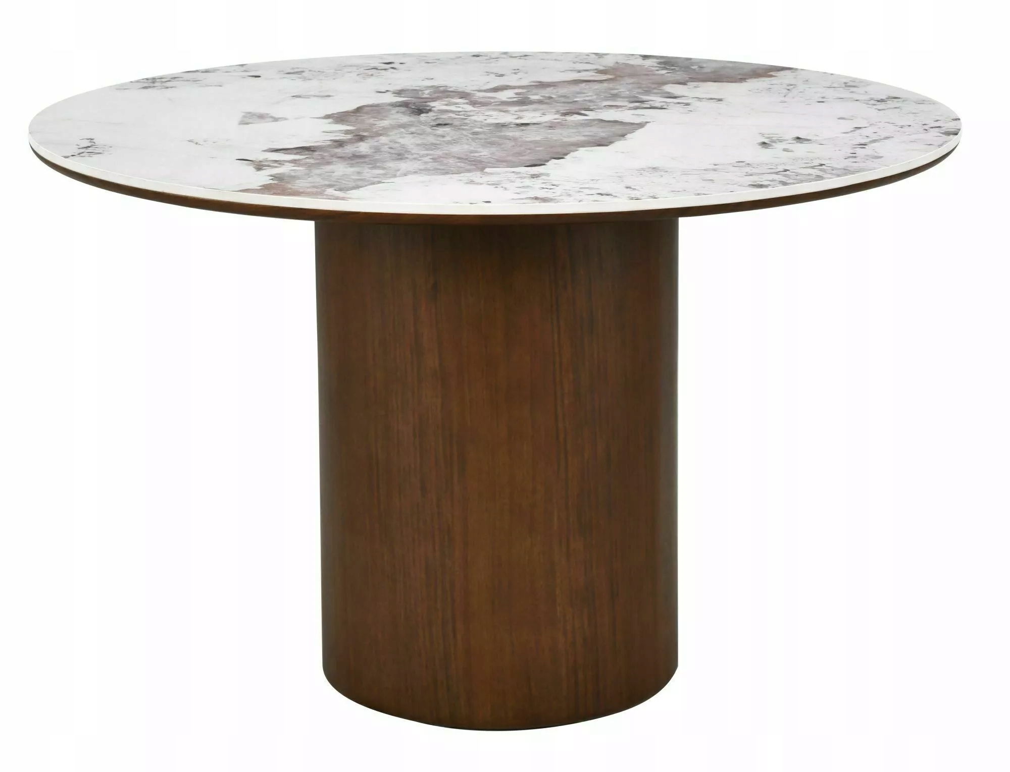 Stół RONDO CERAMIC FI120 biały Pandoro - elegancja w Twoim domu