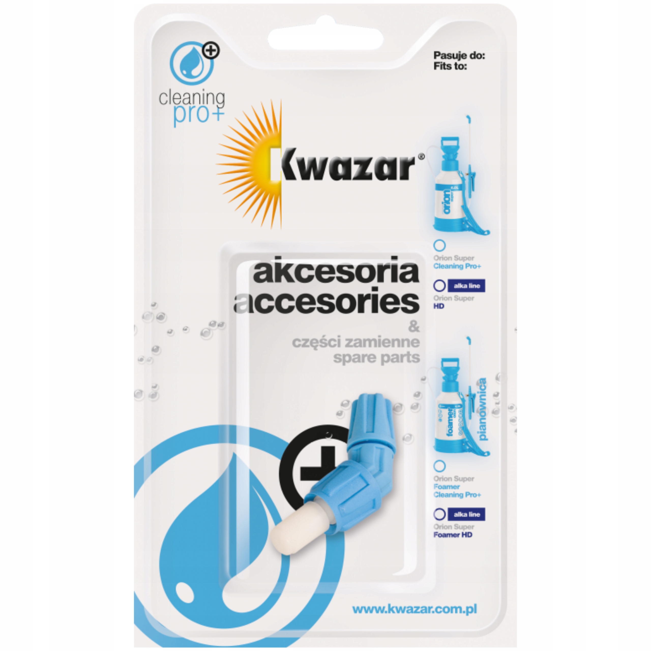 Kwazar KWAZAR PRO+ ZESPÓŁ KOŃCÓWKI LANCY – Doskonałe rozwiązanie do czyszczenia