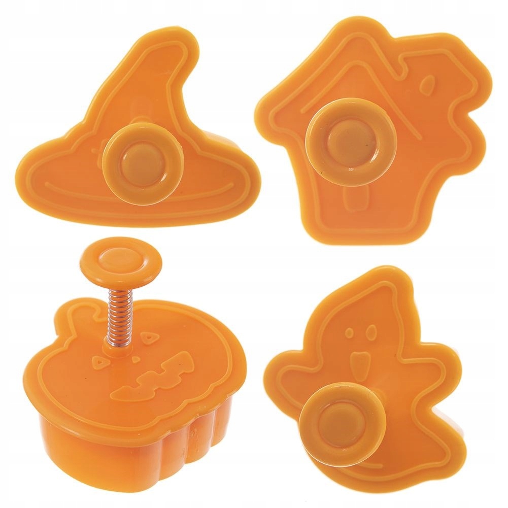 Halloween Cookie Cutters 4 pcs – Create unique Halloween treats