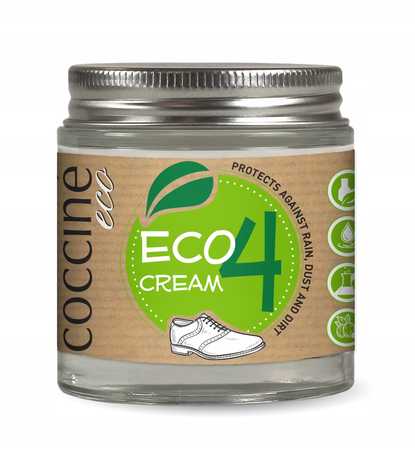 Krem do pielęgnacji skóry licowej Czarny 100ml Coccine – Ekologiczna pielęgnacja dla Twoich butów