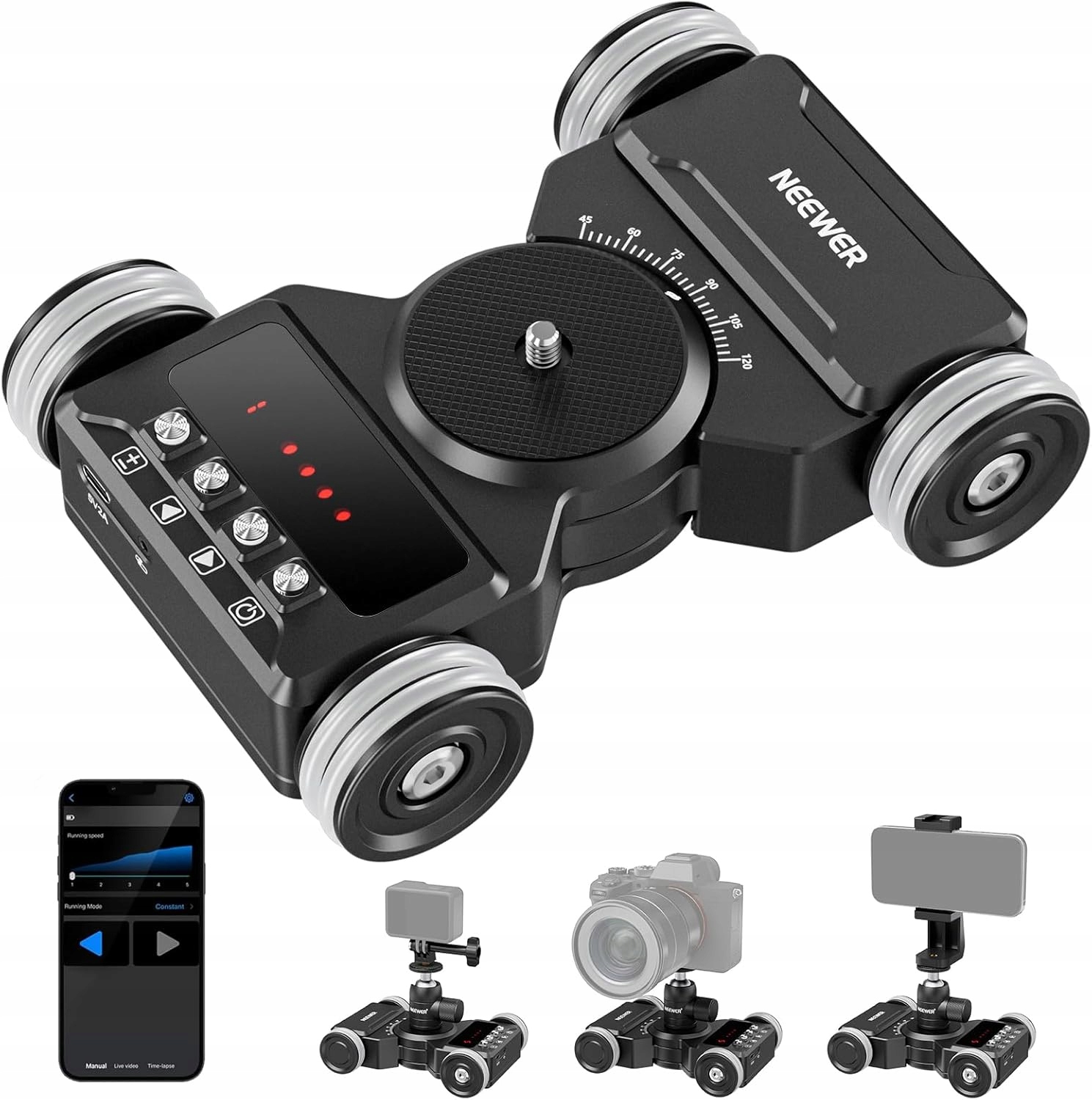 NEEWER DL300 Slider do kamer DollyKit – Profesjonalne narzędzie do filmowania