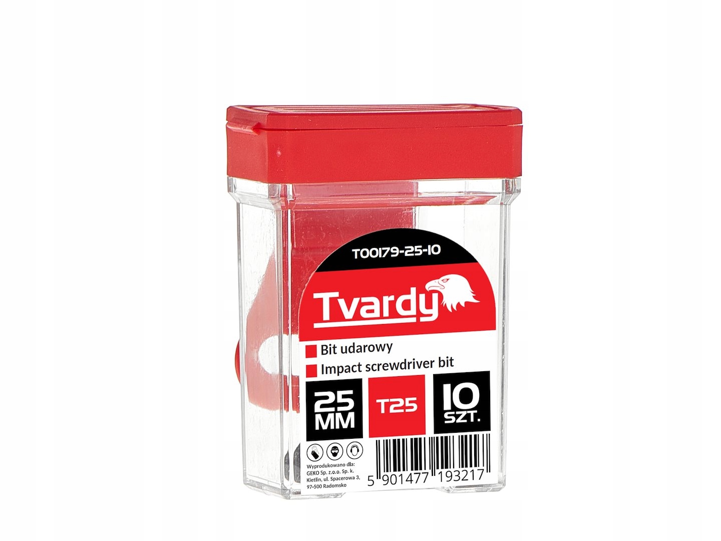 Bit Udarowy T25 25mm S2 – Precyzyjne narzędzie do wkręcania