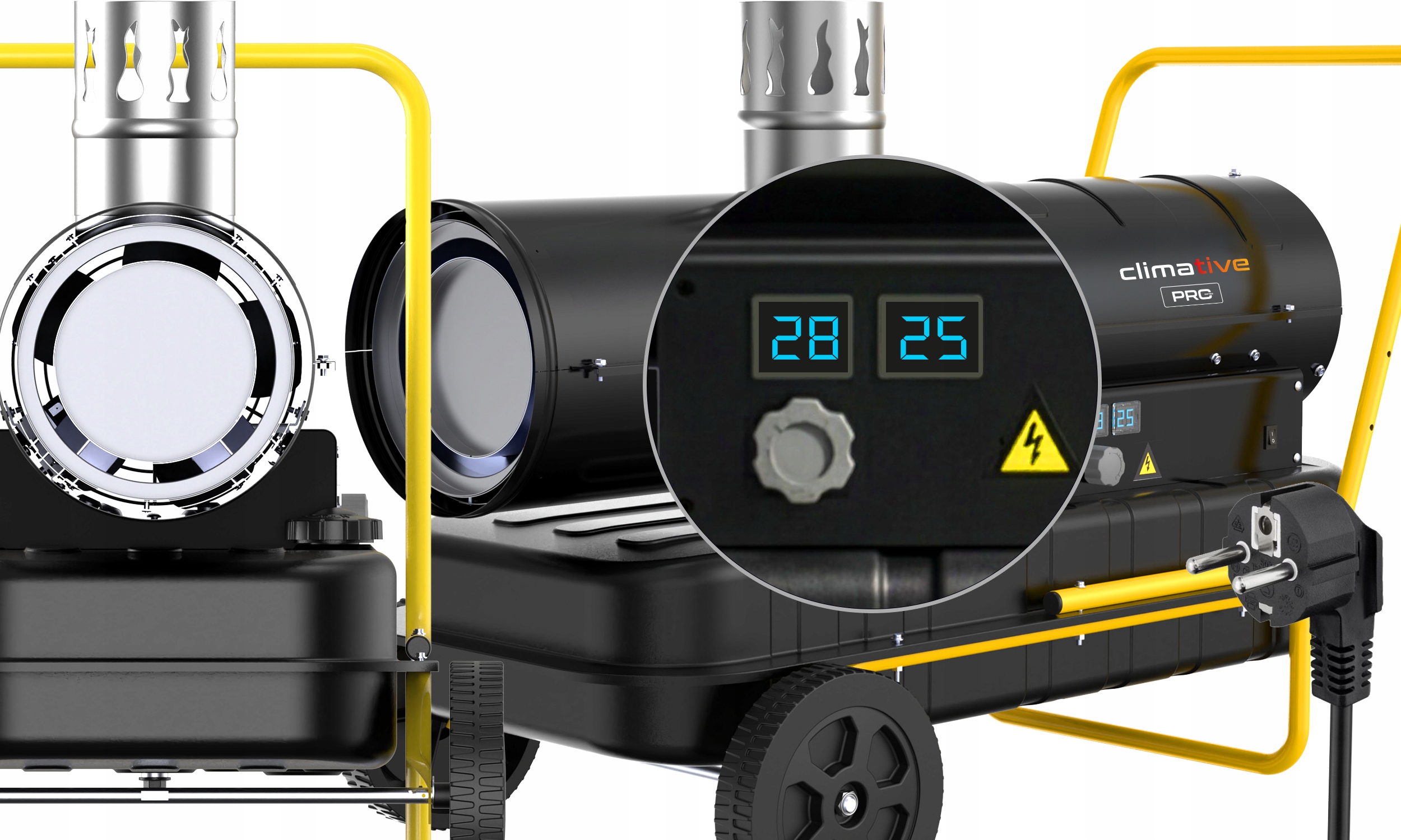Termostat z podwójnym wyświetlaczem LED – Precyzyjna kontrola temperatury