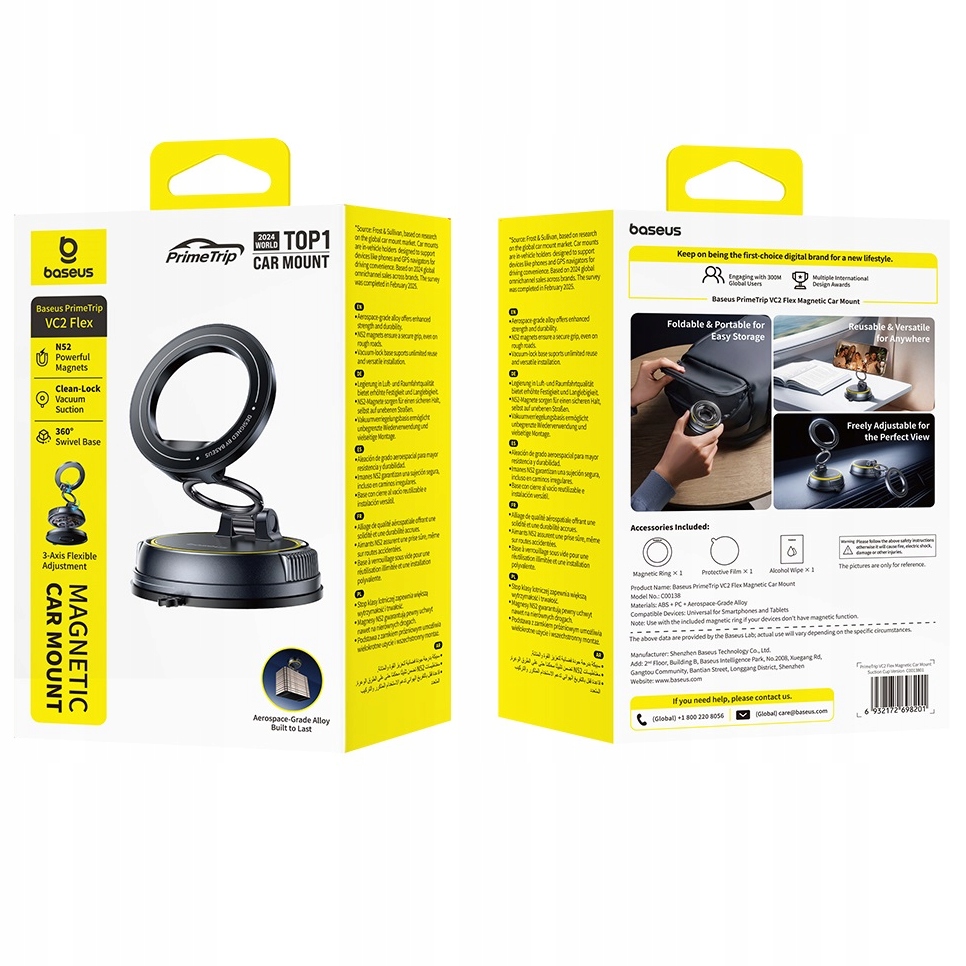 Mocne Magnesy N52 – Pewne Trzymanie Twojego Smartfona