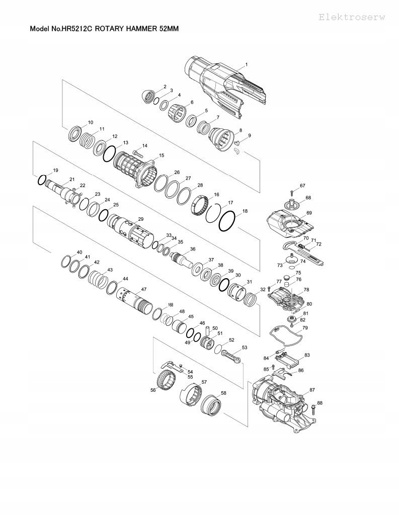 Zastosowanie w narzędziach Makita