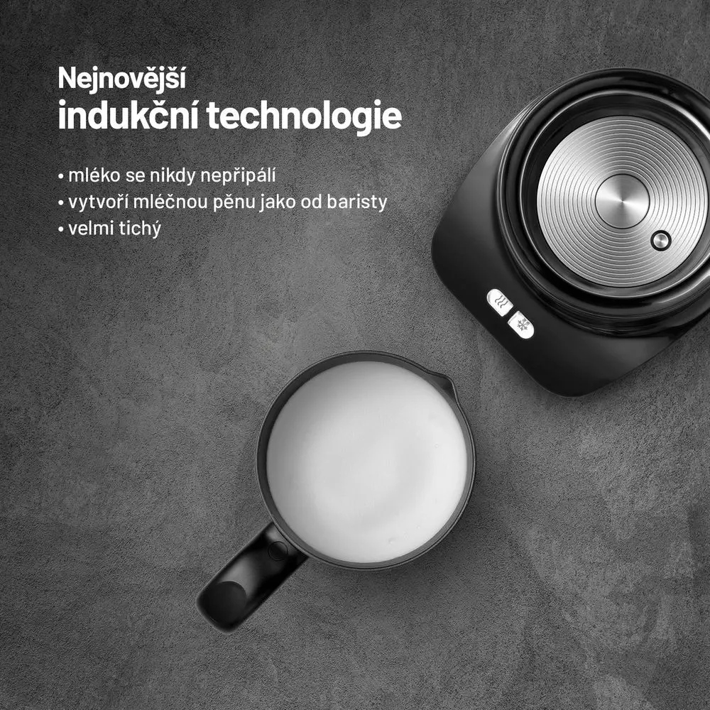 Technologia nagrzewania indukcyjnego – idealna pianka bez przypaleń