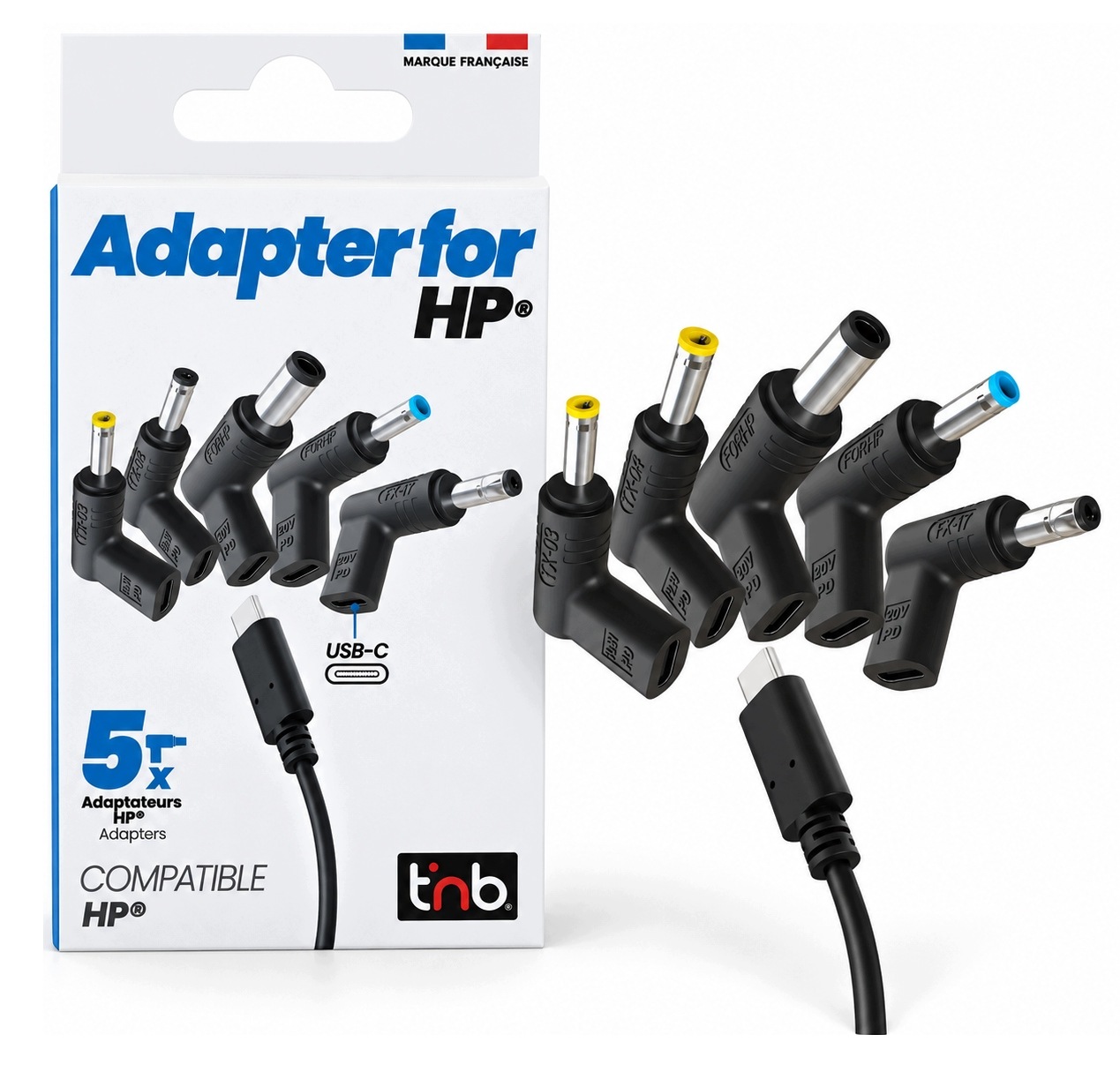 Zestaw adapterów Na USB-C Pd 5w1 Do HP Yx-03 Yx-04 Yx-07 Yx-09 Yx-17 90w – Wszechstronność i wygoda