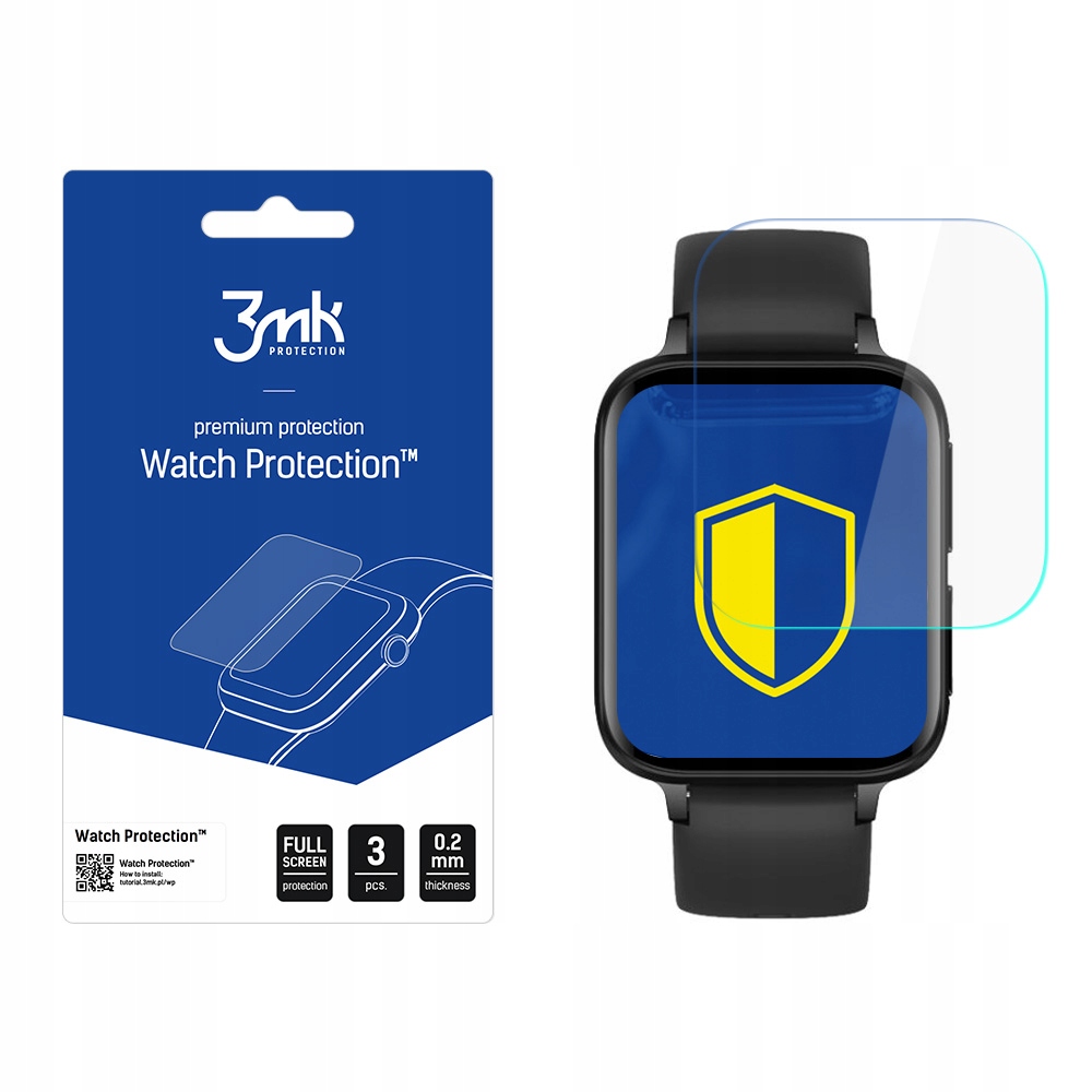 Smartwatch DT-93 – Ochrona ekranu z folią 3MK Watch Protection