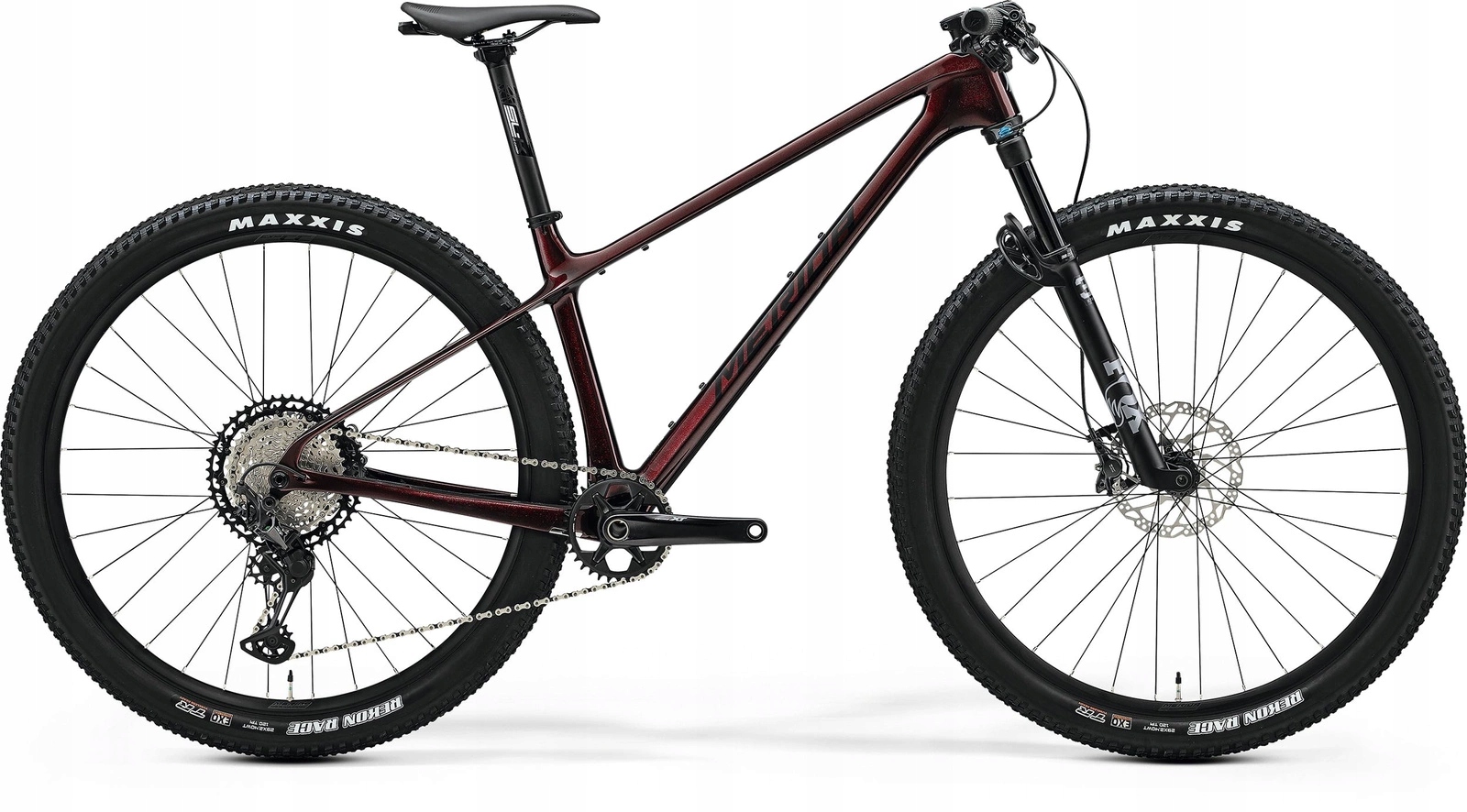 Rower górski Merida BIG.NINE XT S(15) BURGUNDY RED(BLACK)