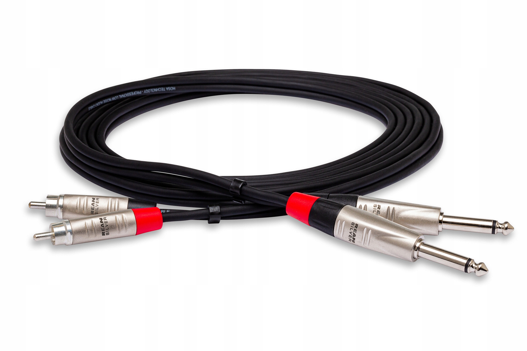 Kabel Hosa HPR-003X2 6.3 mm x2 - RCA (Cinch) x2 0.91m – Wysoka jakość audio i wideo