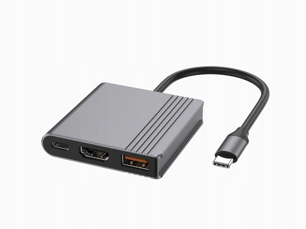 GEMBIRD Adapter wieloportowy USB typu C 3w1 – Wszechstronność w Twoich rękach