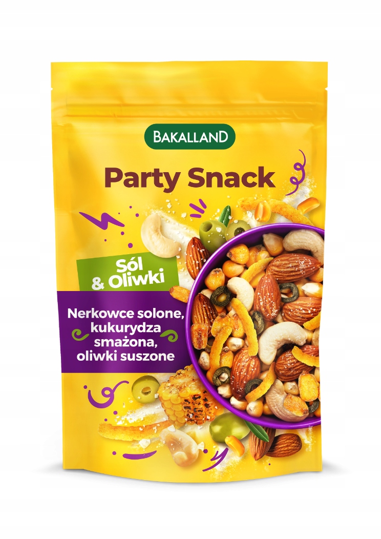 Bakalland Party Snack Sól i Oliwki – Idealna przekąska na każdą okazję