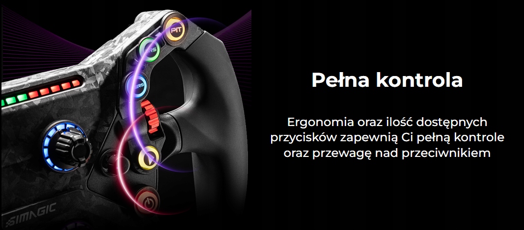 Kierownica Simagic GT Neo – Doskonałość w wyścigach gamingowych