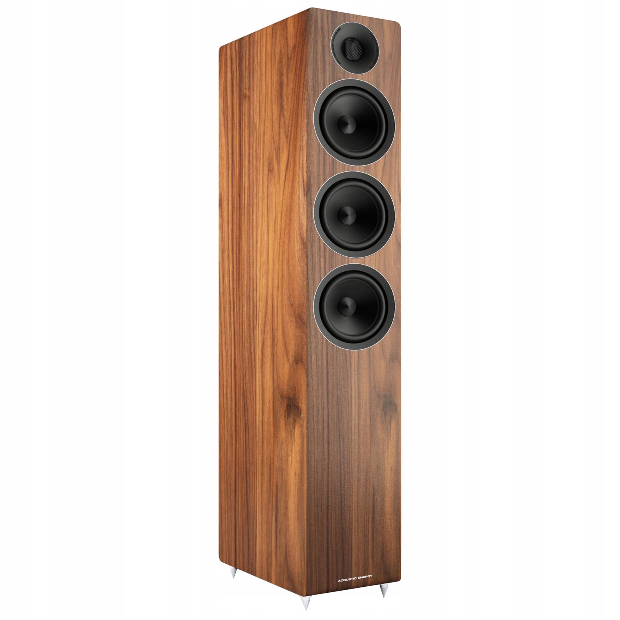 Acoustic Energy AE320 - Kolumny głośnikowe w kolorze orzechowym