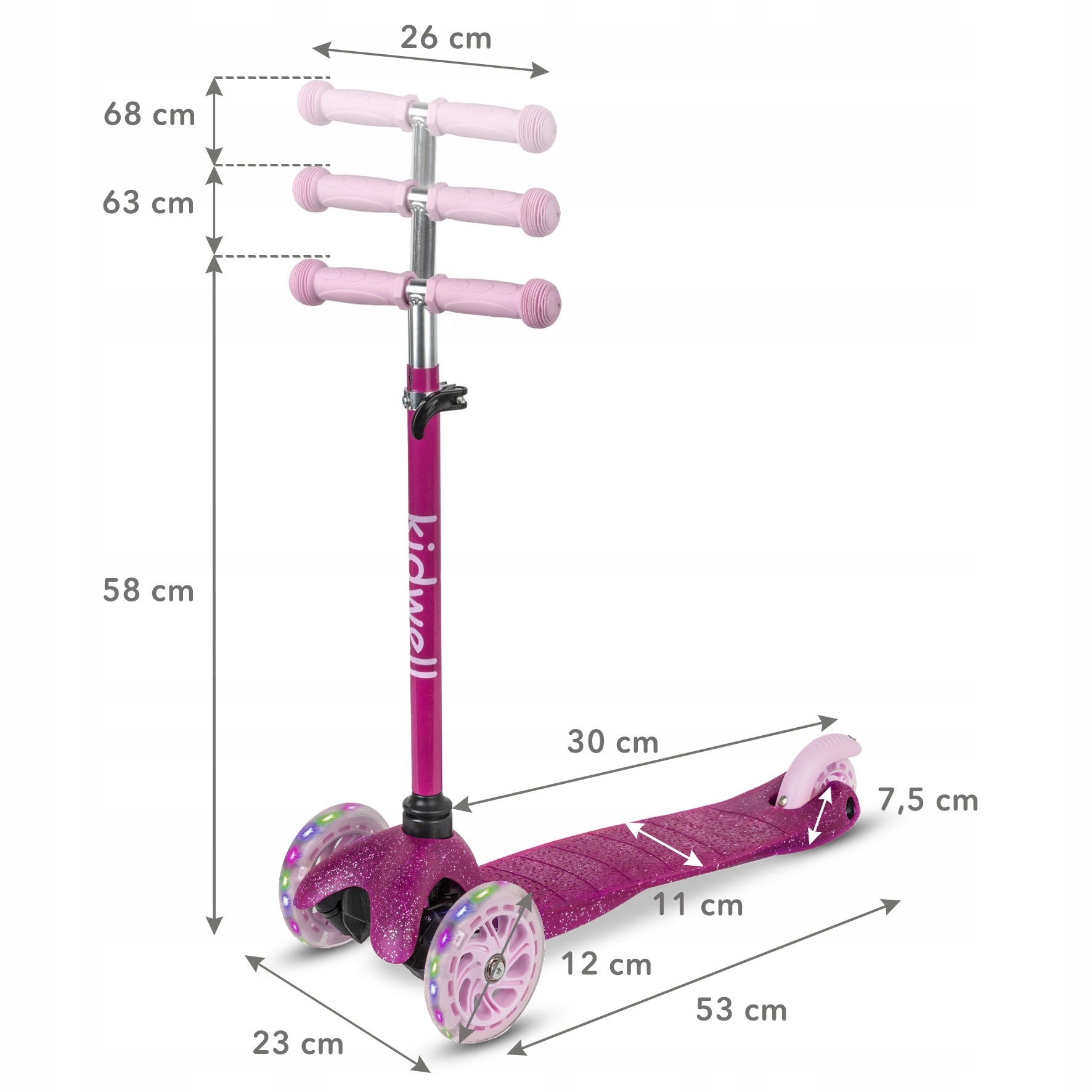 Trójkołowa konstrukcja dla najmłodszych – Stabilność i łatwość prowadzenia