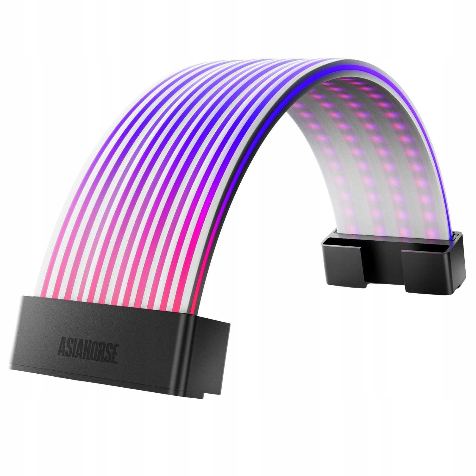 Taśma ARGB do kabla przewodu do karty graficznej GPU 3*8 PIN Asiahorse – Estetyka i funkcjonalność w jednym