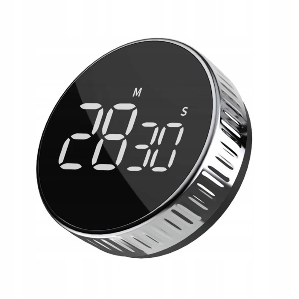 Minutnik elektroniczny cyfrowy kuchenny stoper na magnes BRUNBESTE BB-3533 – Twój niezawodny pomocnik w kuchni