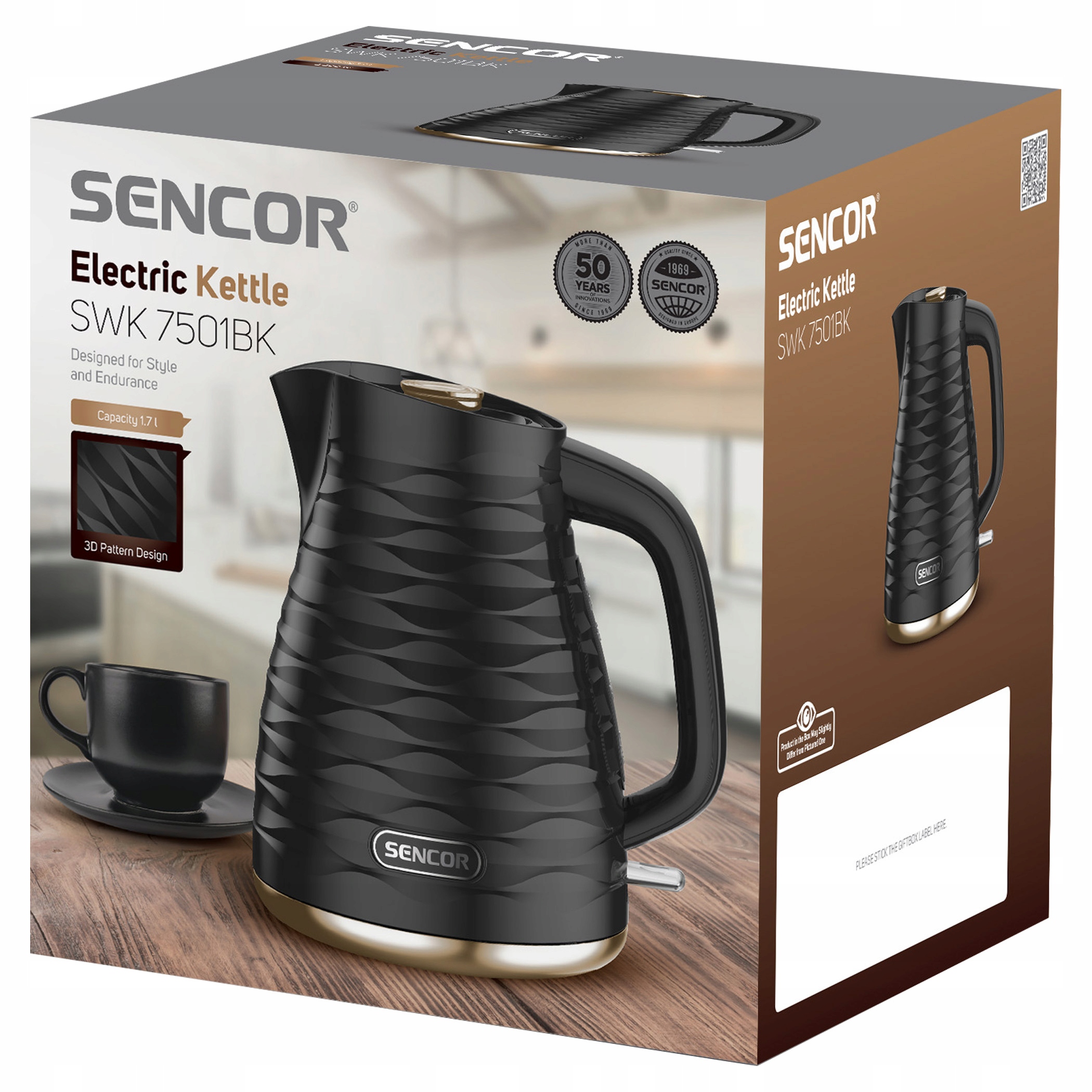 Moc 2200 W – Szybkie gotowanie wody