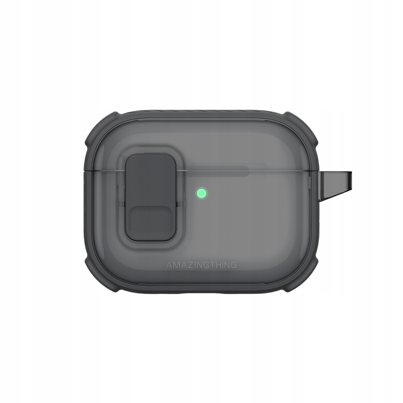 Etui do słuchawek AirPods Pro 3 Titan Pro Mag Case Clear - czarne – Doskonała ochrona dla Twoich słuchawek