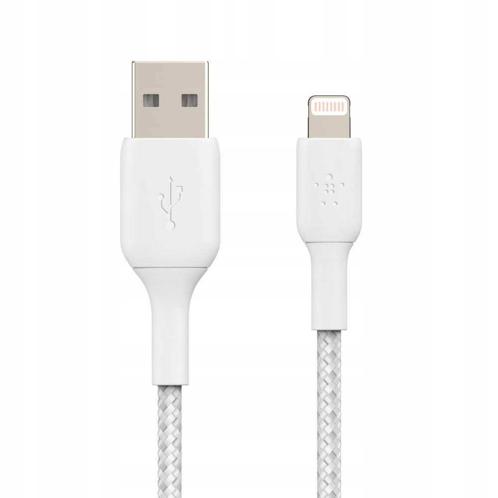 Belkin USB-A - Lightning 2 m Biały – Niezawodny kabel do ładowania i synchronizacji