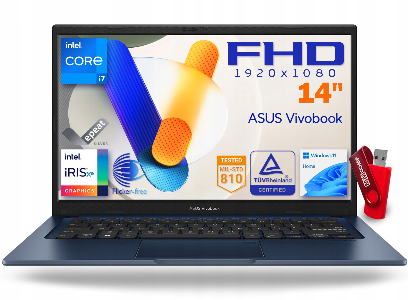 Nowoczesny procesor Intel Core i7-1355U