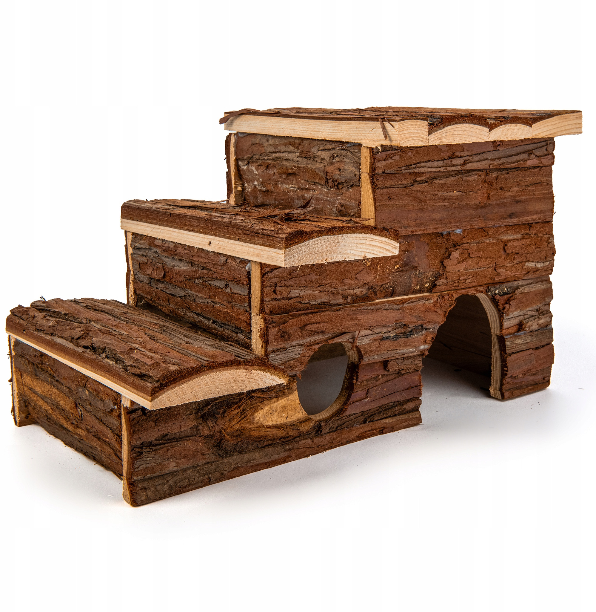 Domek pod schodami dla gryzoni Panama Pet – Naturalne schronienie dla Twojego pupila