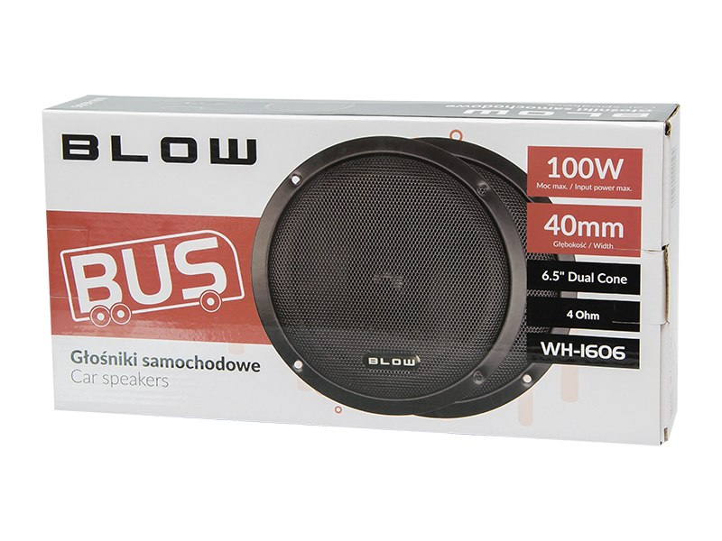 Wysoka moc maksymalna 100W – Zwiększ moc swojego audio