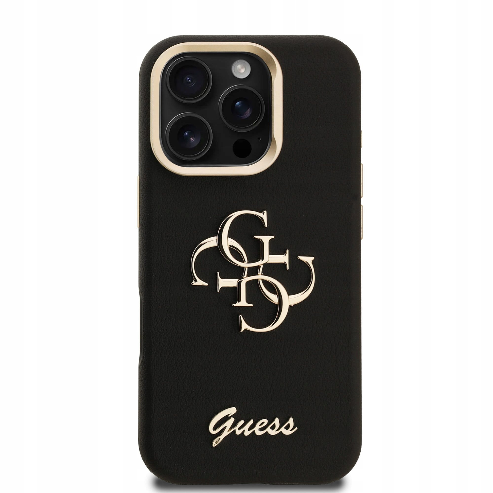 Elegancki design z metalowym logo Guess 4G