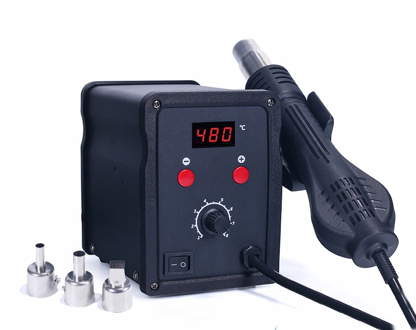 Stacja Lutownicza Hot Air Na Gorące Powietrze Lutownica 750W 100-480C – Niezastąpione narzędzie dla majsterkowiczów