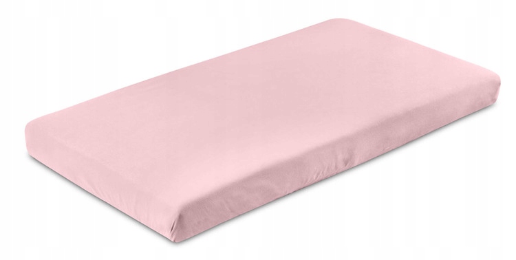 Prześcieradło Jersey Różowy 160x80 – Komfortowy sen dla Twojego dziecka
