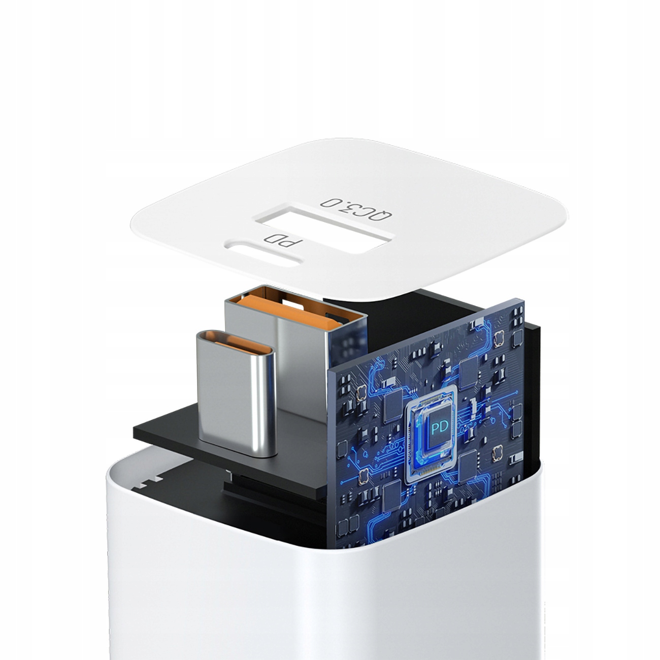 Dwa porty USB dla podwójnej wygody