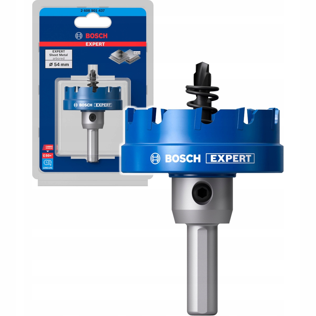 Otwornica TCT Expert 54mm – Wydajność i precyzja w obróbce metali