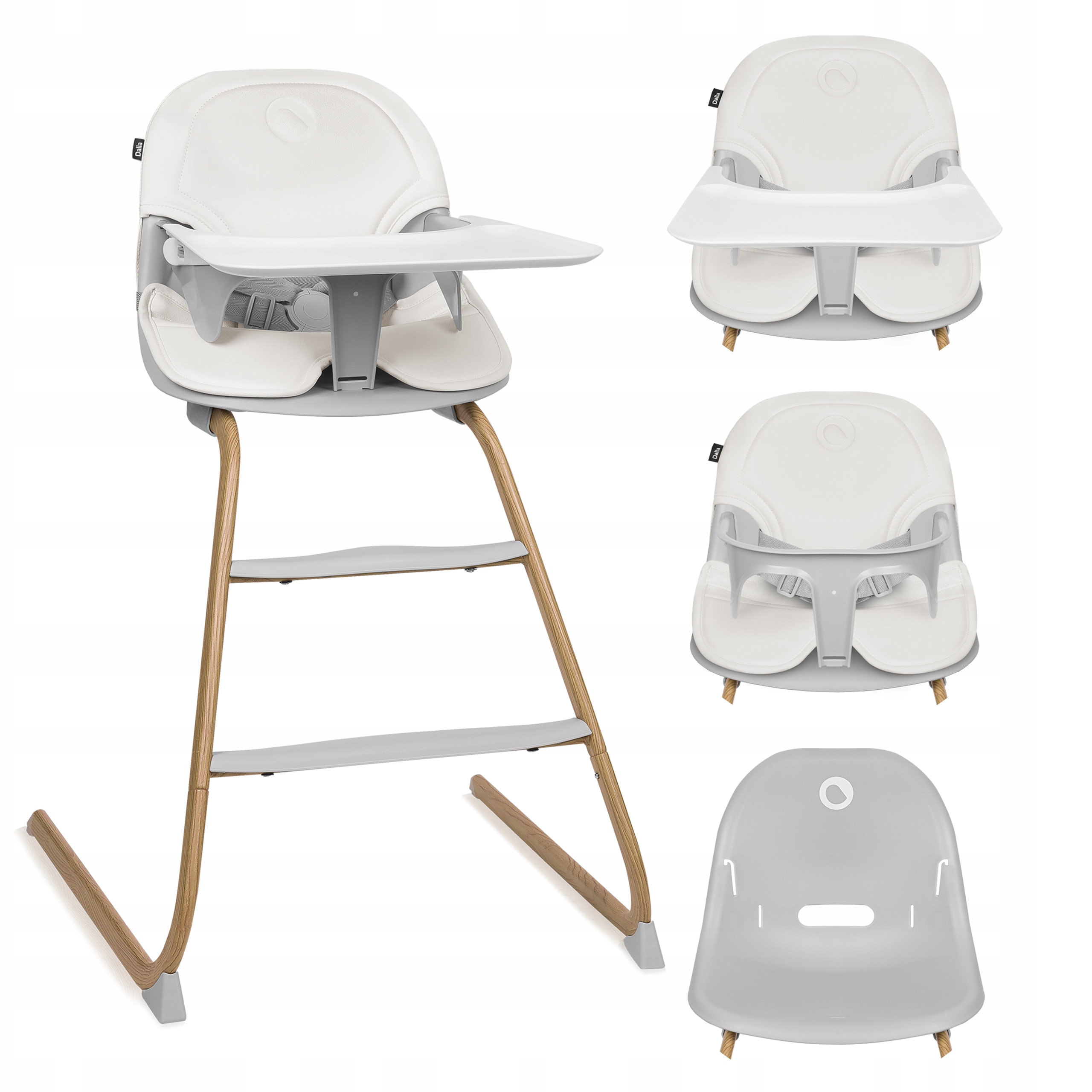 Krzesełko do karmienia Lionelo Dalia 2w1 – Komfort i funkcjonalność dla Twojego dziecka