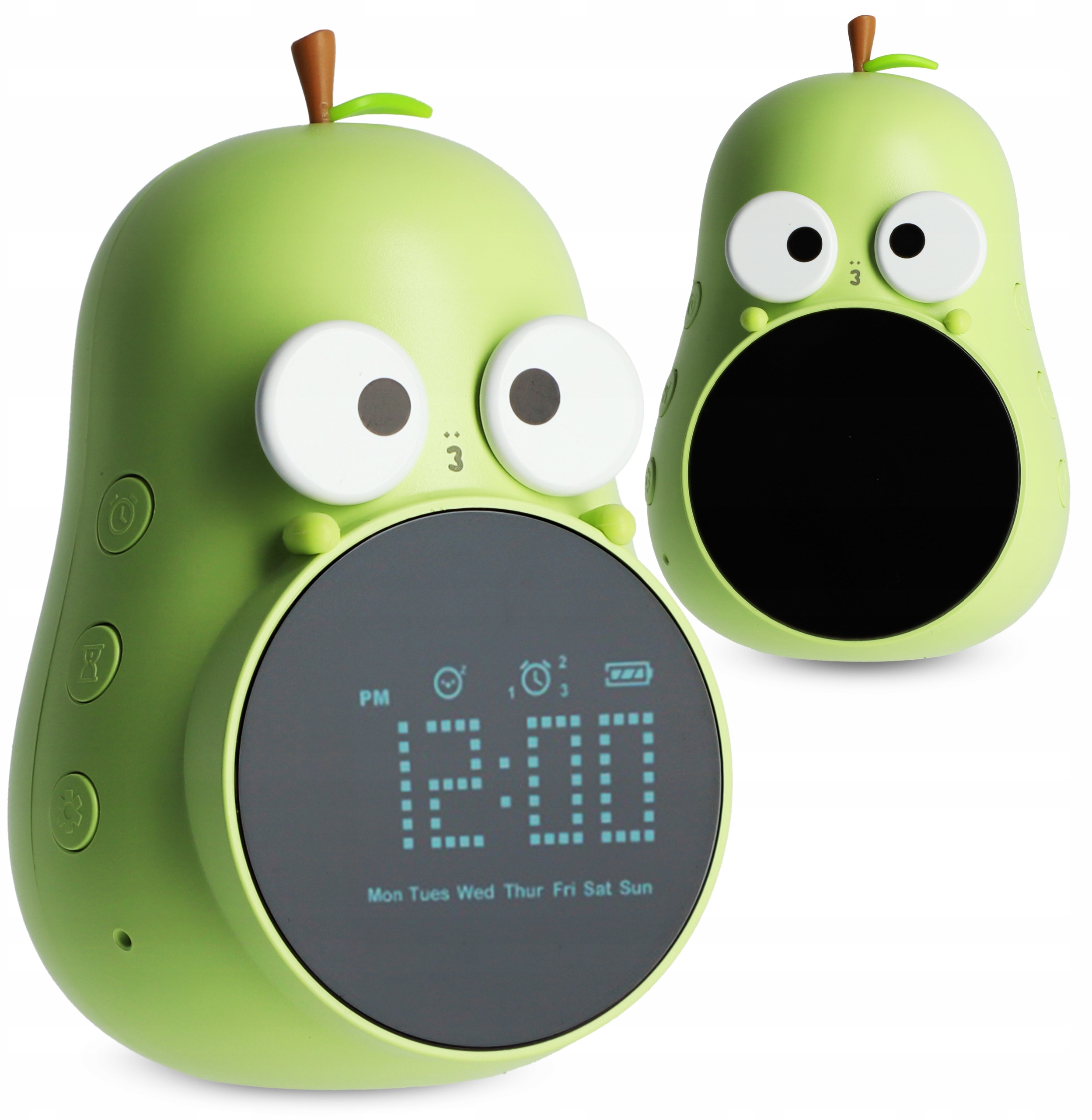 MARYS BUDZIK GRUSZKA ZIELONA – Uroczy i funkcjonalny budzik dla dzieci