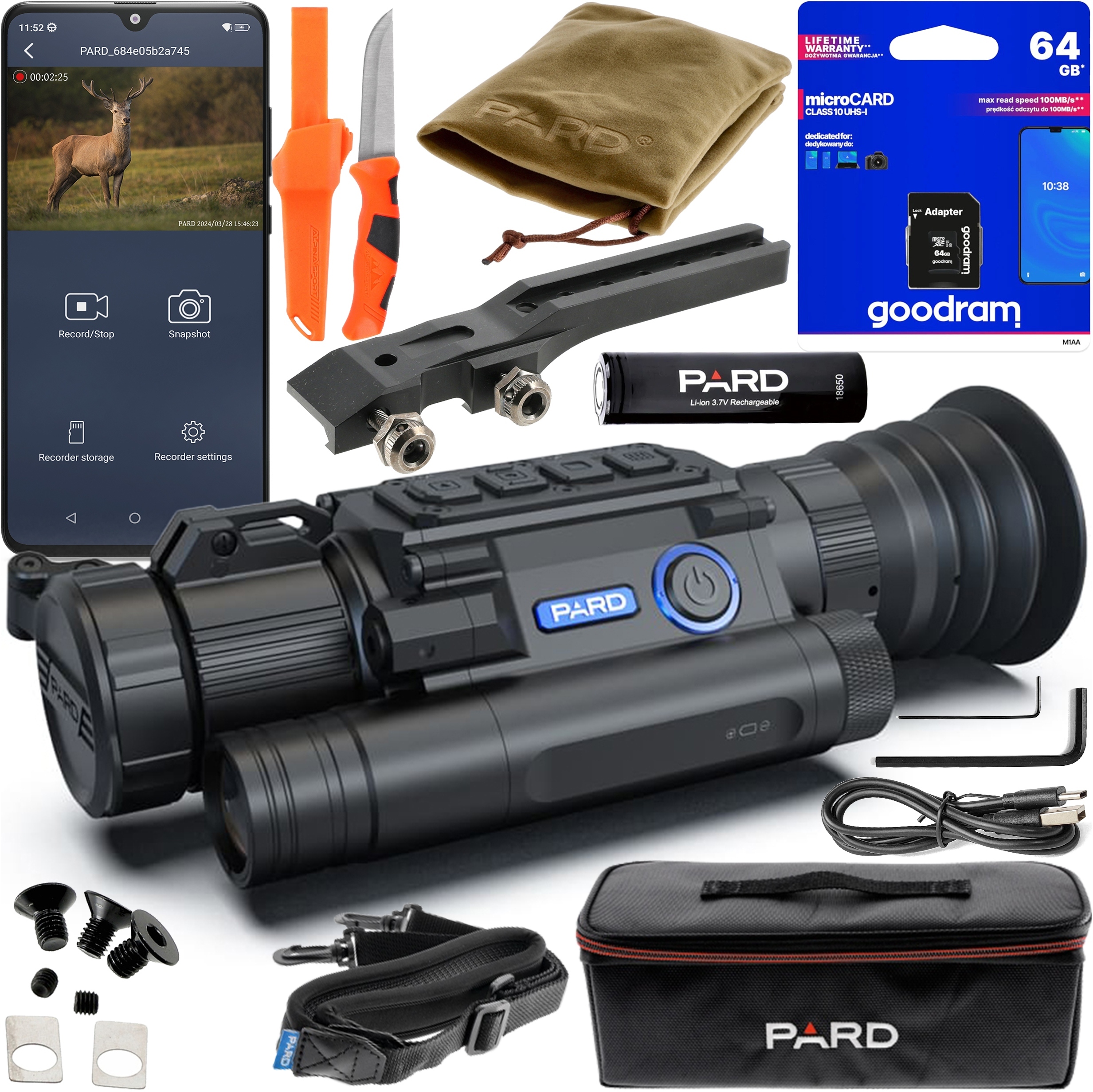 Celownik noktowizyjny Pard NV008SP2-850/50 – Precyzyjne celowanie w każdych warunkach