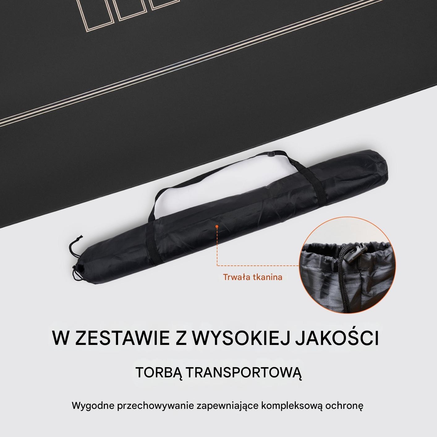 Łatwy transport i przechowywanie – Składana konstrukcja dla wygody