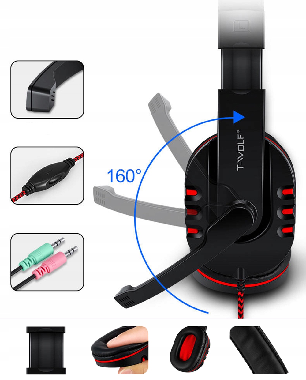 Ergonomiczna mysz optyczna z precyzyjnym sensorem